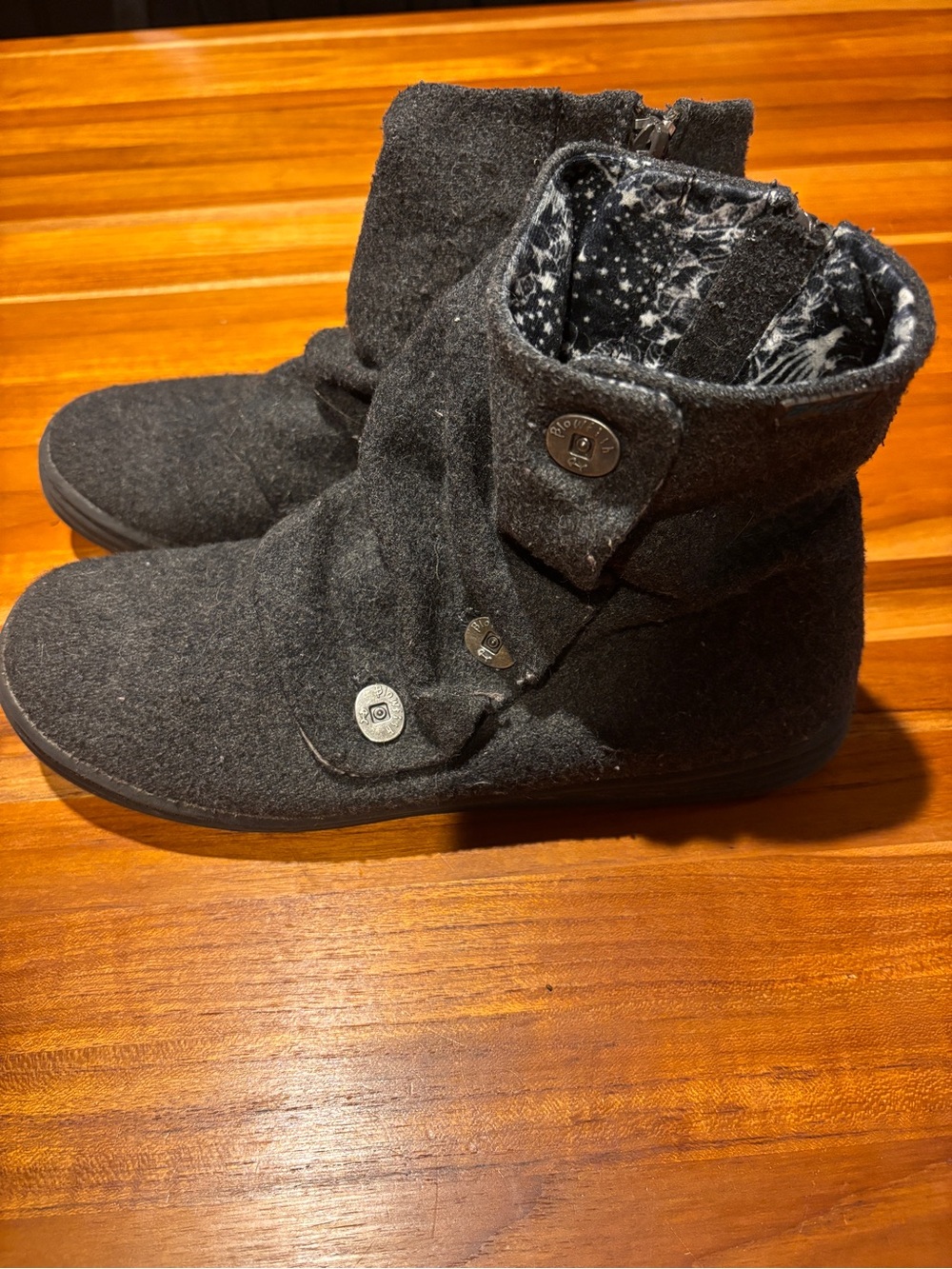 Dark Gray Boots Booties Blowfish Women’s 8